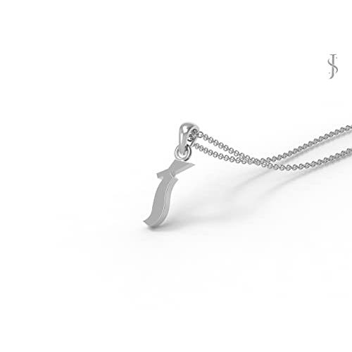 【並行輸入品】MOONEYE 925 Sterling Silver 26 Cursive Letter A to Z Initial Cha_7