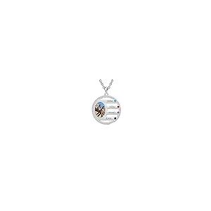 【並行輸入品】YUYOO Personalized Birthstone Necklace with 1 5 Names Custom Pho_2