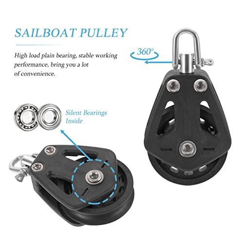 BESPORTBLE Sailboat Lift Tool Rope Cleat Plastic Drum Sailboat P 並行輸入品｜best-style｜05