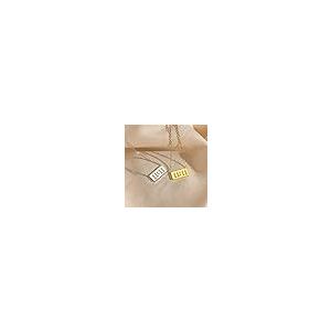 【並行輸入品】HIJONES Women's Stainless Steel 11 11 Angel Number Necklace Dain_8