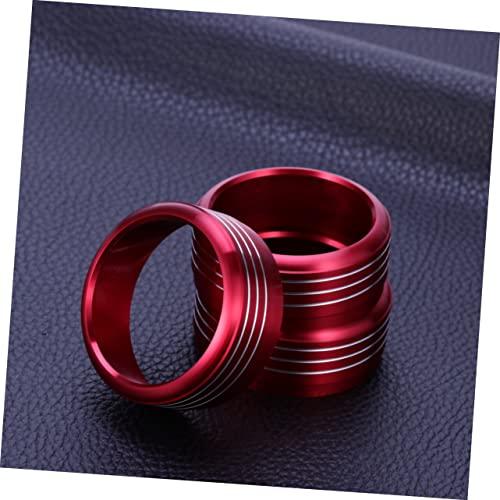 【並行輸入品】NOLITOY 3pcs Air Conditioner Knob Cover Car Volume Climate Contrの画像