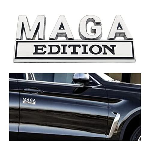 【並行輸入品】AICEL MAGA Edition Car Emblem, 3D Fender Metal Badge Decal Replaの画像