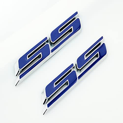 【並行輸入品】2Pcs Ss Emblem 3D Super Sport Badge Decal Replacement for SS Namの画像