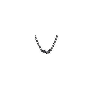 【並行輸入品】PROSTEEL Customized Chain Black Cuban Link Necklace for Women Na_2