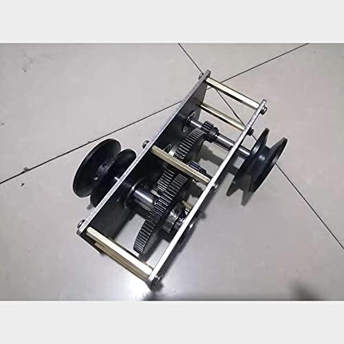 【並行輸入品】Cranked generator wind up gearbox diy hydraulic drive pulley speの画像