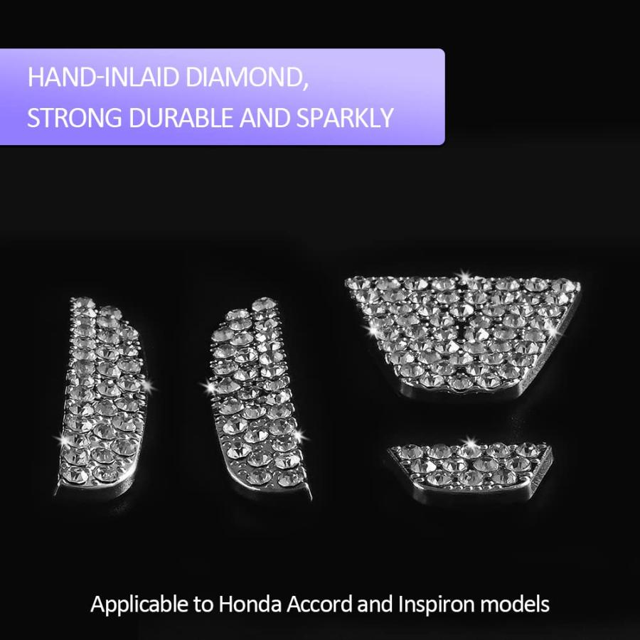 【並行輸入品】2022 Accord Bling Car Accessories Car Rear Logo Emblem Sticker Sの画像