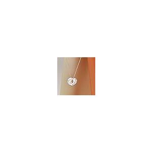 【並行輸入品】MYKA   Personalized Engraved Russian 3 Ring Necklace   Custom Inの画像