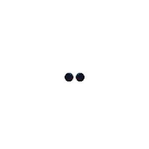 【並行輸入品】Black Opal Solitaire Screw Back Stud Earrings | Birthday Anniverの画像