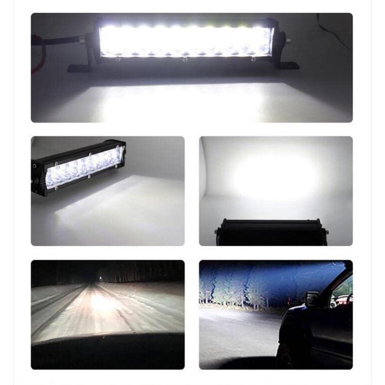 【並行輸入品】YuBoQi 8インチ LED作業灯 60W フラッドLEDライト LEDビーズ20個 バーフォグLEDランプ 運転灯 SUV/ト_7