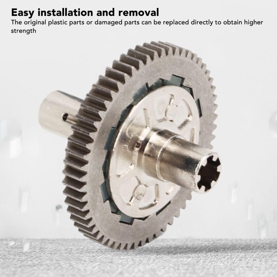 【並行輸入品】RC Slipper Spur Gear, Metal Steel 57T 0.8Mod Slipper Set Slipperの画像