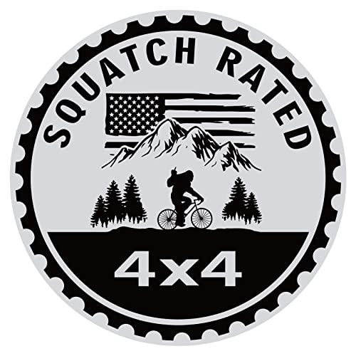 【並行輸入品】Bigfoot バッジ 定格カーエンブレム Squatch 4 x 4 メタル 自動車バッジ 3D メタル カーバッジ エンブレムの画像