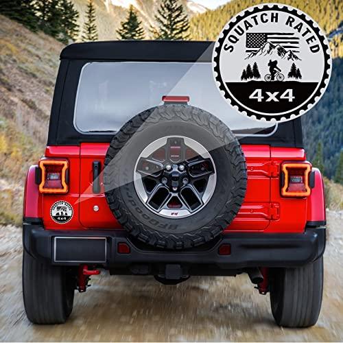 【並行輸入品】Bigfoot バッジ 定格カーエンブレム Squatch 4 x 4 メタル 自動車バッジ 3D メタル カーバッジ エンブレムの画像