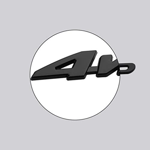 【並行輸入品】2 Pcs 3D Metal 4WD Emblem Hood Truck Door Side Fender Lift Doorの画像