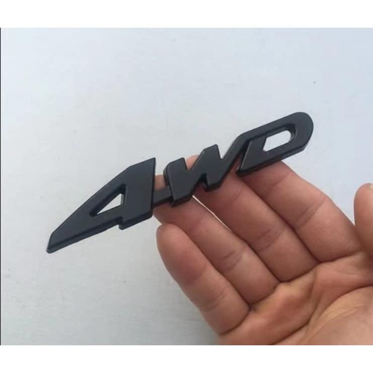 【並行輸入品】2 Pcs 3D Metal 4WD Emblem Hood Truck Door Side Fender Lift Doorの画像