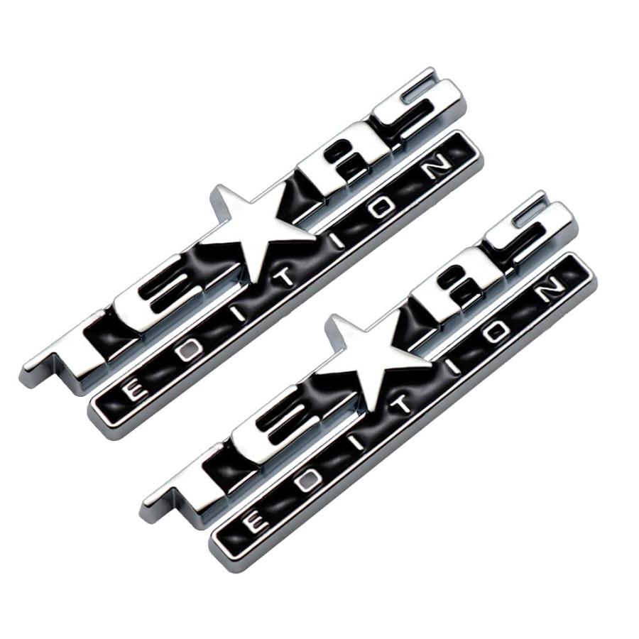 【並行輸入品】2X Small Size Texas Edition Emblem Badge Dash Instrument Panel 3の画像