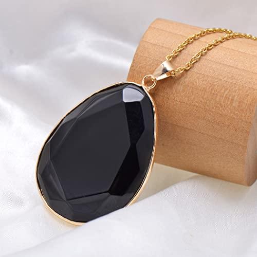 並行輸入品】Paialco ファセットカット ブラックオニキス 黒曜石