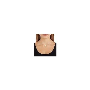【並行輸入品】Aufien 14K ホワイトゴールドメッキ 小さなハートネックレス | 上品なネックレス レディース ティーン ガールズ | パ