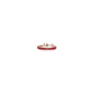 【並行輸入品】Paris Jewelry 18K ローズゴールド プリンセス ヘイロー ペンダントネックレス イヤリング テニスブレスレット ジ_7
