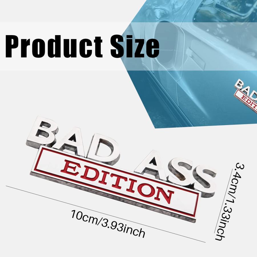 【並行輸入品】Pincuttee 3D Metal Sticker for Car Bumper/Fender/Body/Rear/Side,の画像