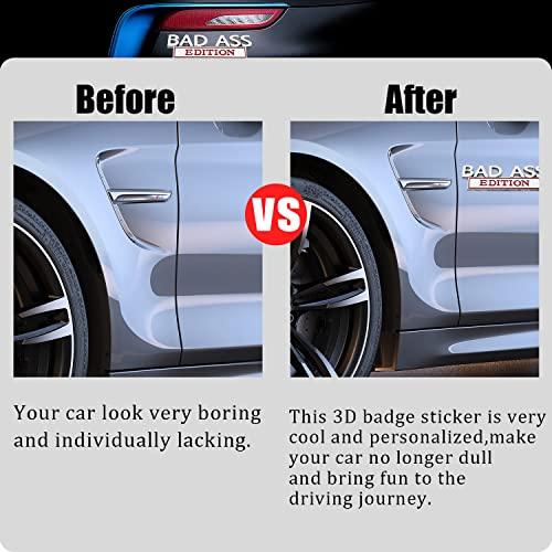 【並行輸入品】Pincuttee 3D Metal Sticker for Car Bumper/Fender/Body/Rear/Side,の画像