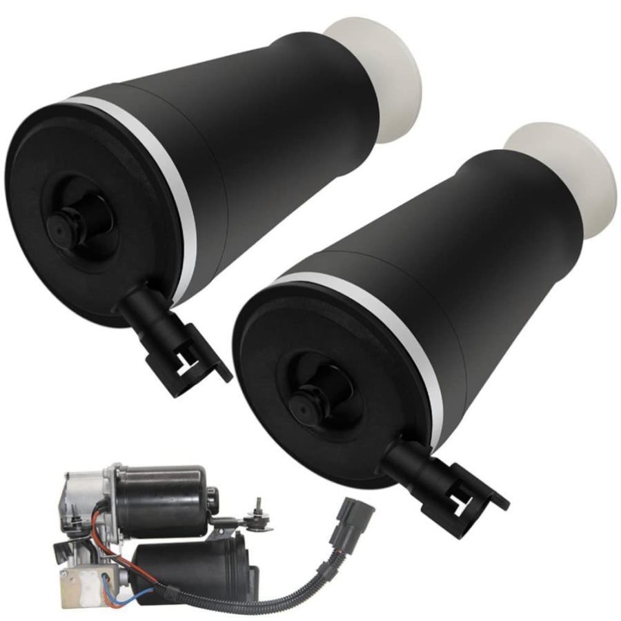 【並行輸入品】LEESENEVO 3PCS Rear Suspension Air Spring Bag + Compressor (Ironの画像