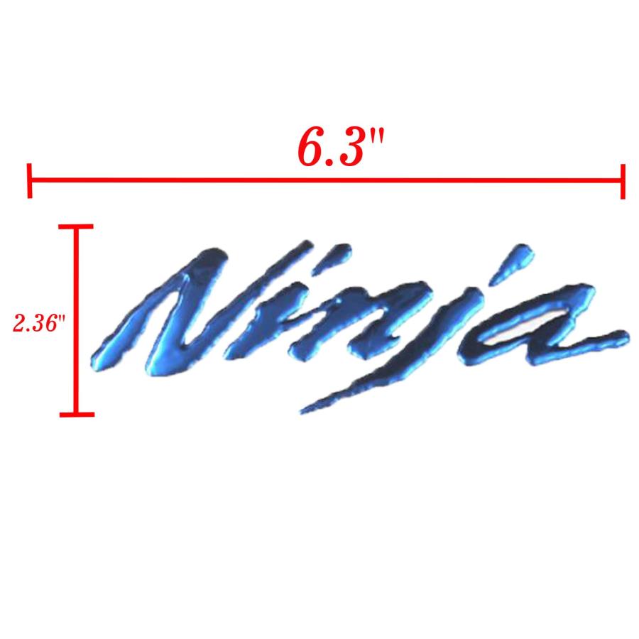 【並行輸入品】Motorcycle Ninja Emblem 3D Decals PVC Sticker Fuel Tank Badge foの画像