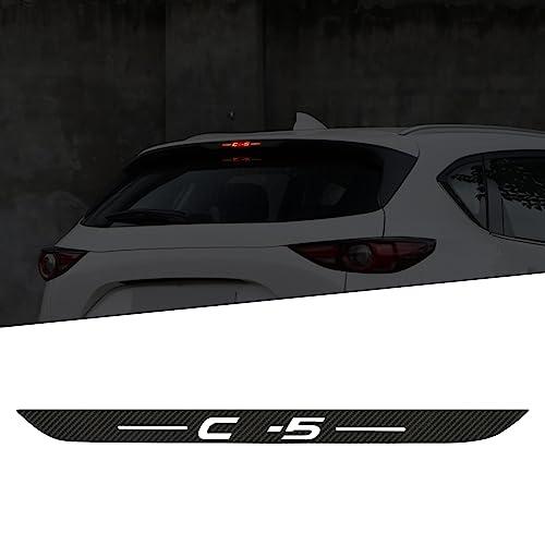 【並行輸入品】TOMALL Car High Brake Light Vinyl Decal Trim Compatible with Mazの画像