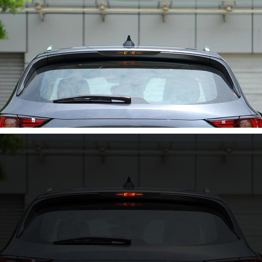 【並行輸入品】TOMALL Car High Brake Light Vinyl Decal Trim Compatible with Mazの画像