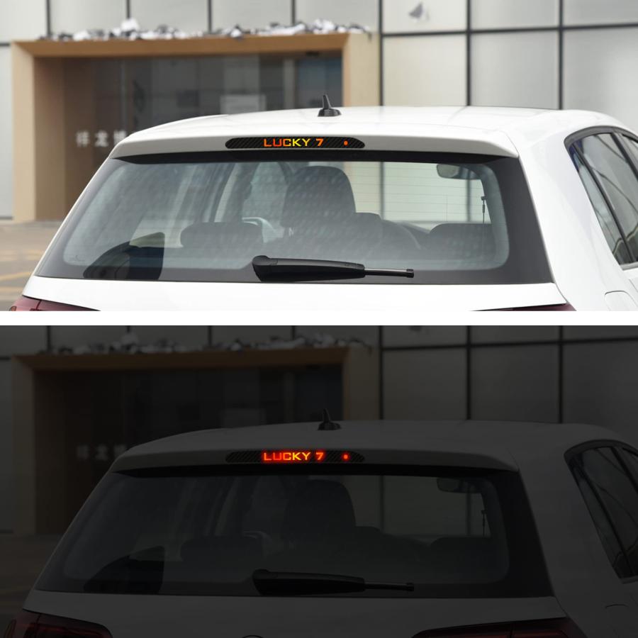 【並行輸入品】TOMALL Car High Brake Light Vinyl Sticker Compatible with VW Golの画像
