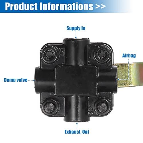 【並行輸入品】 X AUTOHAUX 1 Set 50433001 60826000 Air Suspension Ride Height Le