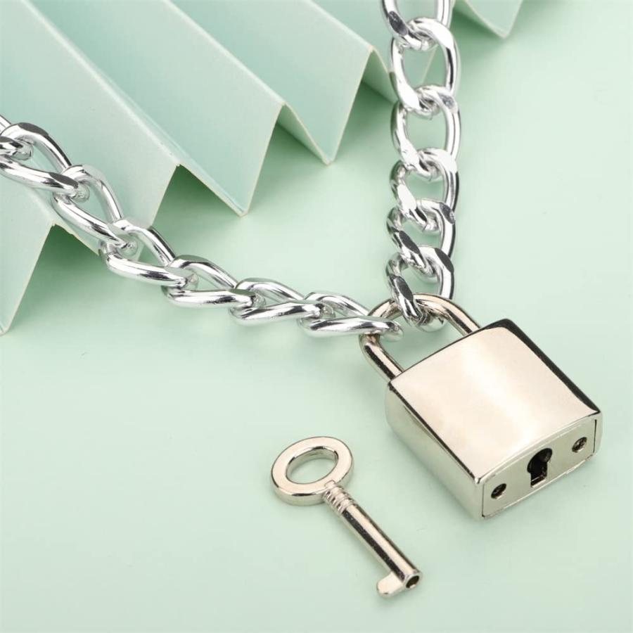 未使用級　FENDI南京錠　鍵2コ付き ネックレス　バックチャーム　シルバー 中古・古着通販】FENDI (フェンディ) 鍵モチーフネックレス