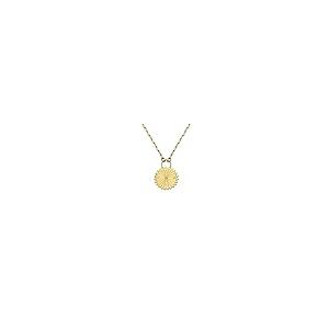 【並行輸入品】Oak & Luna   カスタマイズ可 サンコンパスイニシャルネックレス キュービックジルコニア/ダイヤモンド   スターリングの画像