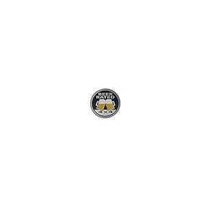 【並行輸入品】4 x 4 3D Emblem Automotive Badge Round Emblem Decals Car Badge Dの画像