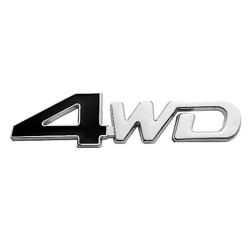 【並行輸入品】OnlyYou.X 4WD Emblem 4WD Badge 4WD Sticker Compatible with Univeの画像