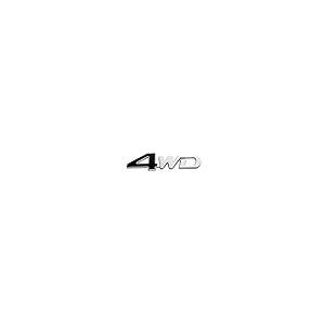 【並行輸入品】OnlyYou.X 4WD Emblem 4WD Badge 4WD Sticker Compatible with Univeの画像
