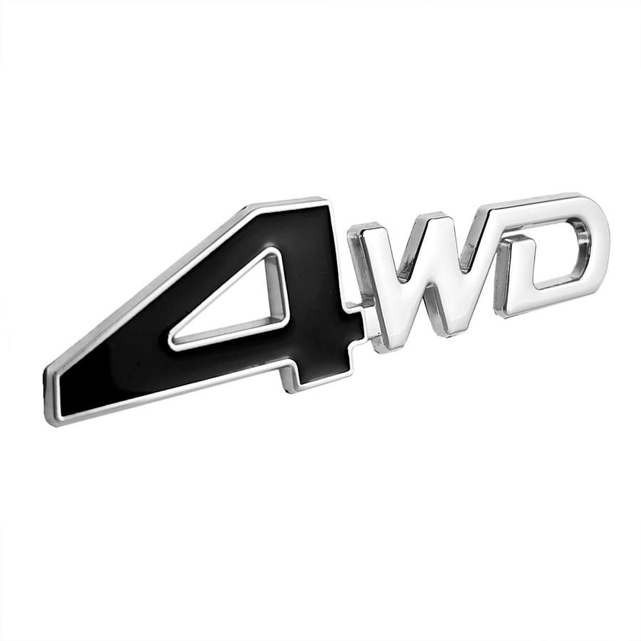 【並行輸入品】OnlyYou.X 4WD Emblem 4WD Badge 4WD Sticker Compatible with Univeの画像