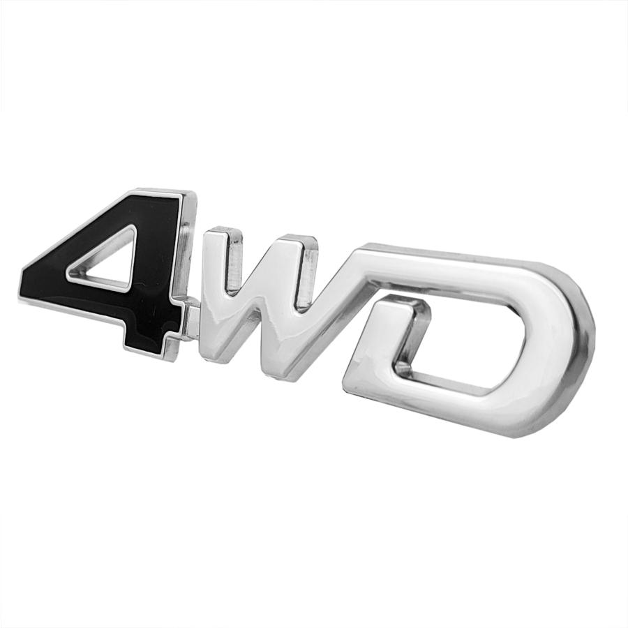 【並行輸入品】OnlyYou.X 4WD Emblem 4WD Badge 4WD Sticker Compatible with Univeの画像