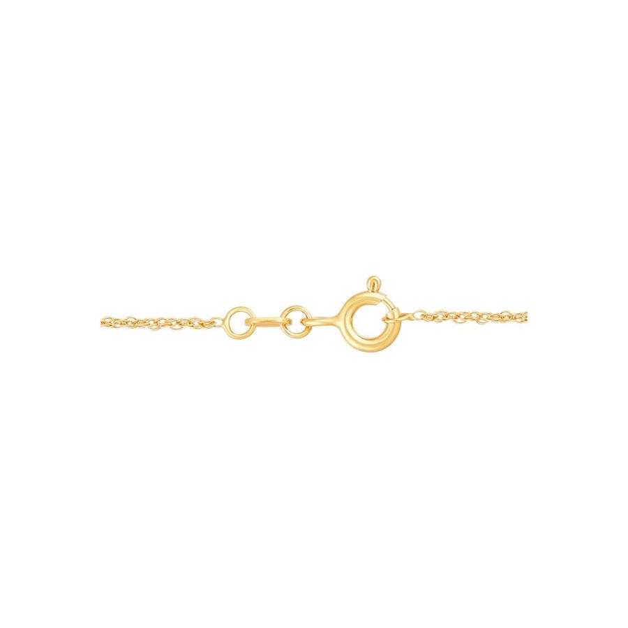 【並行輸入品】ARAIYA FINE JEWELRY スターリングシルバーまたは10Kゴールド ラウンドダイヤモンド クロスハートペンダント ス_6