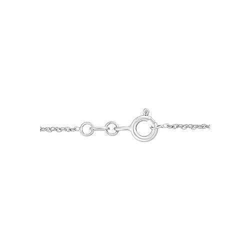 【並行輸入品】ARAIYA FINE JEWELRY 10Kゴールドまたはスターリングシルバー ラウンドダイヤモンドクロスペンダント スターリンの画像