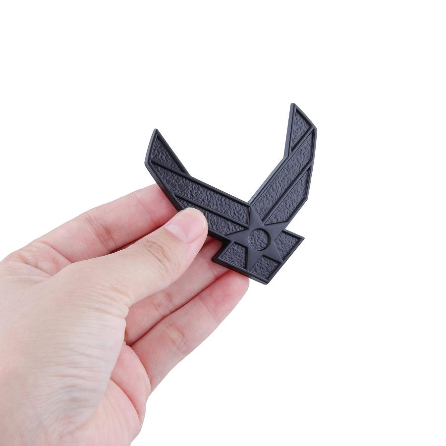 【並行輸入品】2pcs Wings car Emblem 3D Metal nameplate Logo Right/Left/Tailgatの画像