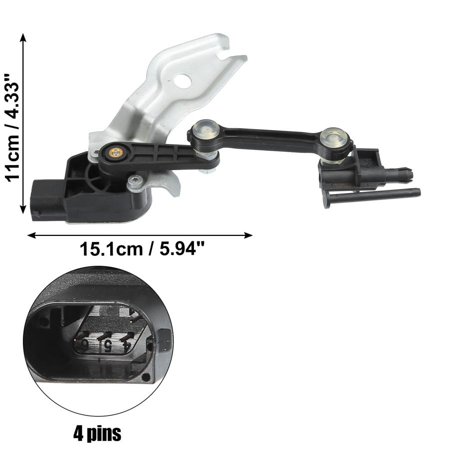 【並行輸入品】X AUTOHAUX リア左エアサスペンション高さレベルセンサー 7L0616213D Audi Q7 3.0L フォルクスワーゲ_6