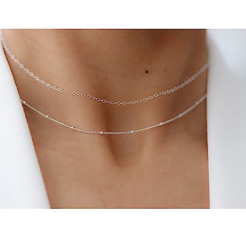 【並行輸入品】レイヤードネックレス レディース トレンディ 14K ゴールド レイヤードネックレス レディース 重ね着ネックレス トレンディ ゴ