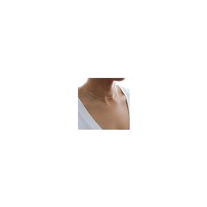 【並行輸入品】レイヤードネックレス レディース トレンディ 14K ゴールド レイヤードネックレス レディース 重ね着ネックレス トレンディ ゴ