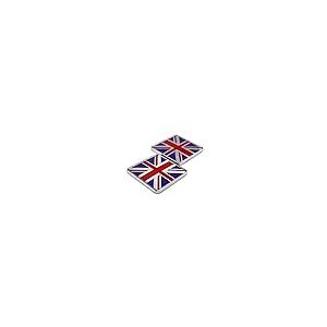 【並行輸入品】2X Union Jack UK Square Decal Metal Emblem Badge for Exterior \u0026の画像