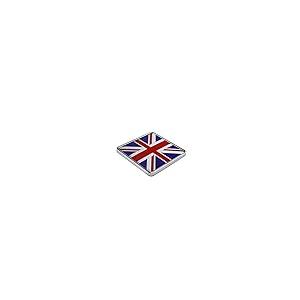 【並行輸入品】2X Union Jack UK Square Decal Metal Emblem Badge for Exterior \u0026の画像