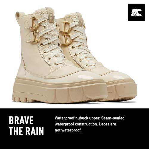 【並行輸入品】Sorel Women's Caribou X Boot Lace Waterproof Cozy Boots   Bleachの画像
