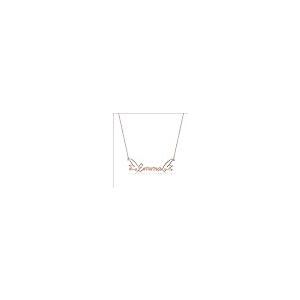 【並行輸入品】Rikelus Personalized Name Necklace for Women， 10K 14K 18K Custom_8
