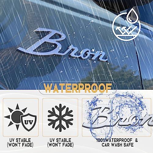 【並行輸入品】Fender Side Emblems Decals Letter Compatible for Bron c 2021 202_4