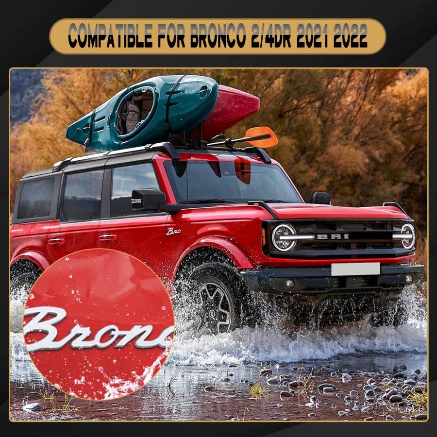 【並行輸入品】Fender Side Emblems Decals Letter Compatible for Bron c 2021 202_9