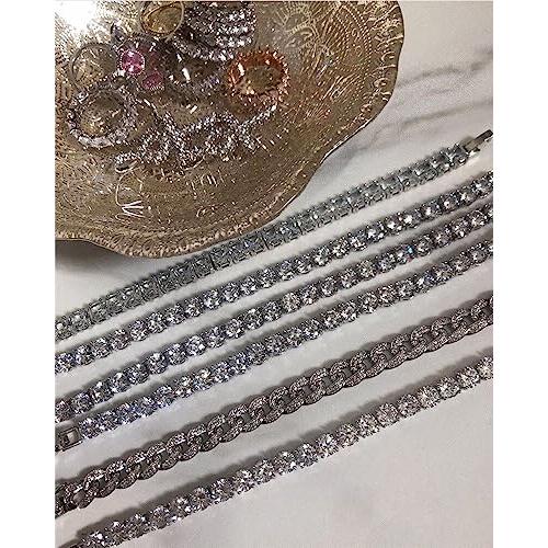 【並行輸入品】6 Style Trendy Lab Diamond cz Bracelet White Gold Filled Party Wの画像